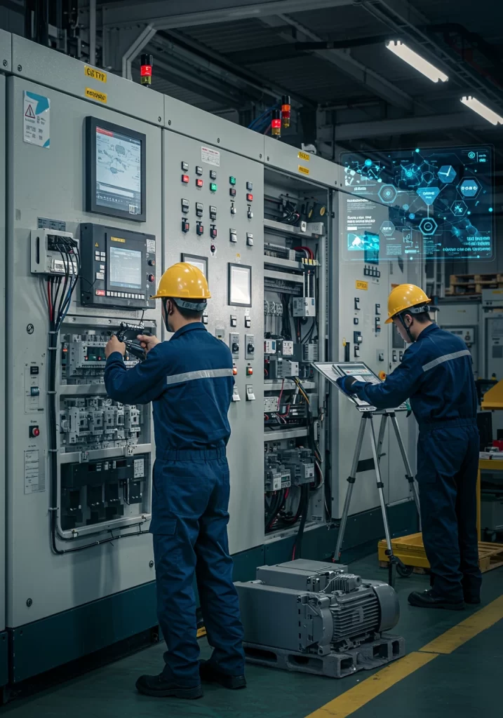 mantenimiento y reparación de maquinaria industrial